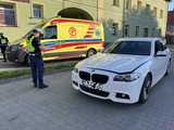 Bielawa. Chłopiec na rowerze uderzył w bmw 