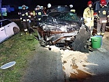 wypadek na dk33 w Żelaźnie 