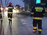 wypadek na dk33 w Żelaźnie 