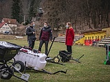 Władze Dusznik-Zdroju przekazały sprzęt zakupiony dla MKS ZEM Pogoń Duszniki-Zdrój w ramach Budżetu Obywatelskiego 2021.