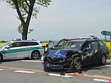 Zderzenie 4 pojazdów na DK-8. Droga zablokowana