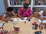 Warsztaty intuicyjnego rysowania MANDALI w bibliotece w Wojborzu