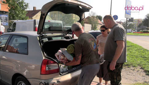 Konwój humanitarny z Bielawy dotarł do Stronia Śląskiego