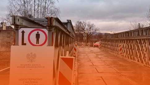 Most tymczasowy w Stroniu Śląskim będzie zamknięty dla kierowców. W jakich godzinach i z jakiego powodu?