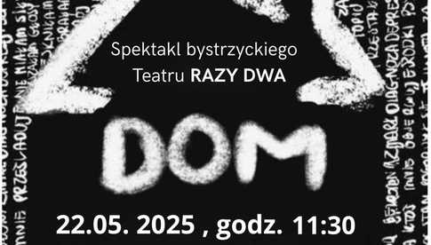 22 maja, Szczytna: Spektakl bystrzyckiego teatru Razy Dwa Dom