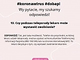 Wy pytacie, my szukamy odpowiedzi nt. koronawirusa