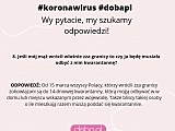 Wy pytacie, my szukamy odpowiedzi nt. koronawirusa