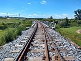 [FOTO] Jak postępują prace modernizacyjne na trasie kolejowej Świdnica-Sobótka?