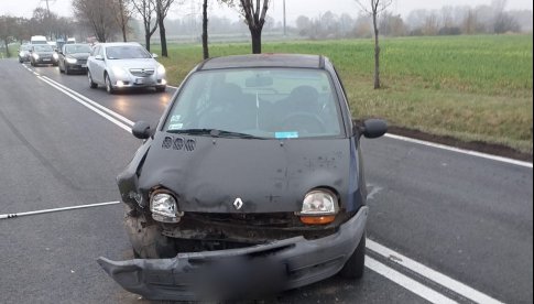 Kolizja na dk 35 w kierunku Świebodzic. Utrudnienia w ruchu