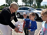 Wójt gminy Świdnica z wizytą u przedszkolaków