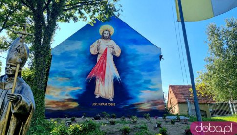 [FOTO] Niezwykły mural z wizerunkiem Jezusa