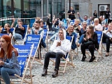 [FOTO] Bluefaces poderwali publiczność z leżaków