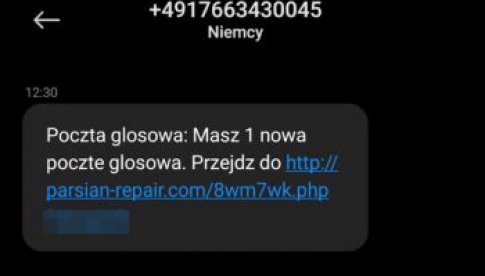 Uwaga na nową metodę oszustwa na pocztę głosową