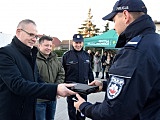 Nowy radiowóz i zapowiedź budowy Posterunku Policji w Marcinowicach 