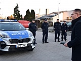 Nowy radiowóz i zapowiedź budowy Posterunku Policji w Marcinowicach 