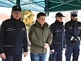 Nowy radiowóz i zapowiedź budowy Posterunku Policji w Marcinowicach 