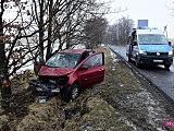 Dachowanie na drodze Świdnica - Boleścin