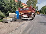 [FOTO] Trwa budowa chodnika w Chwałkowie