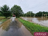 [FOTO] Zalane drogi i podtopienia w gminie Świdnica