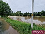 [FOTO] Zalane drogi i podtopienia w gminie Świdnica