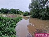 [FOTO] Zalane drogi i podtopienia w gminie Świdnica