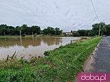 [FOTO] Zalane drogi i podtopienia w gminie Świdnica