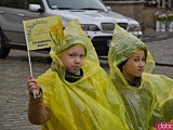 Żółty Marsz Nadziei przeszedł przez świdnicki rynek. To zwieńczenie akcji rozpoczętej jesienią [Foto]