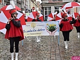 Żółty Marsz Nadziei przeszedł przez świdnicki rynek. To zwieńczenie akcji rozpoczętej jesienią [Foto]