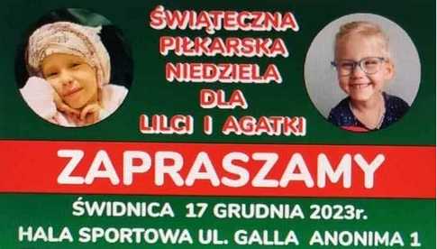 Zagrają dla Lilci i Agatki. Charytatywny turniej piłki halowej już w połowie grudnia!