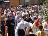 [FOTO] Tłum wiernych przeszedł w procesji z okazji Bożego Ciała w Strzegomiu