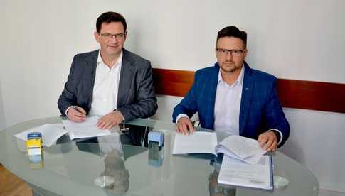Podpisano umowę na  budowę drogi gminnej łączącej ul. Legnicką i Sikorskiego w Strzegomiu