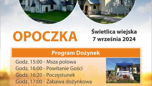 7.09, Opoczka: Dożynki Parafialne