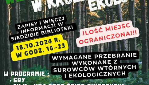 18.10, Żarów: Wieczór w Królestwie Ekologii