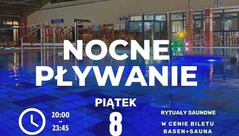 8.11, Świebodzice: Nocne Pływanie