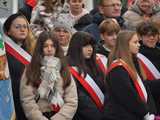 [WIDEO, DUŻO ZDJĘĆ] Przemarsz, salwa honorowa, wspólne śpiewanie. Obchody Święta Niepodległości w Strzegomiu