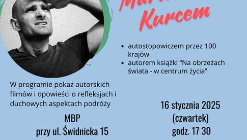 16.01, Świebodzice: Spotkanie autorskie z Mariuszem Kurcem