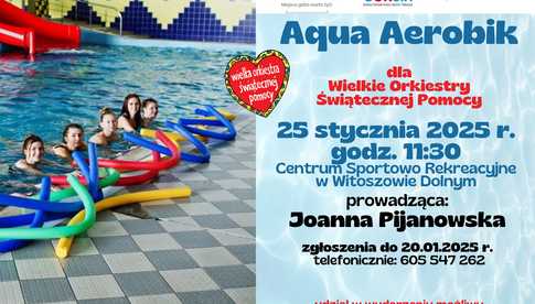 25.01, Witoszów Dolny: Aqua Aerobik dla WOŚP