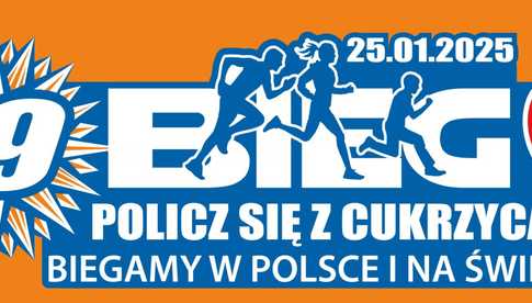 25.01, Strzegom: 19. Bieg dla WOŚP Policz się z cukrzycą