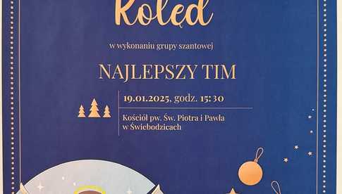 19.01, Świebodzice: Koncert Kolęd grupy szantowej Najlepszy Tim