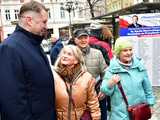 [WIDEO/FOTO] Przemysław Czarnek wizytował w Świdnicy. Wyraził wsparcie dla Karola Nawrockiego