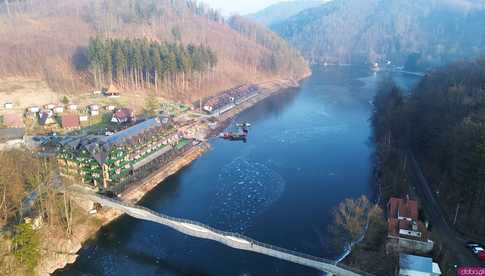 [WIDEO/FOTO z POWIETRZA] Czy sytuacja nad Jeziorem Bystrzyckim się ustabilizowała?