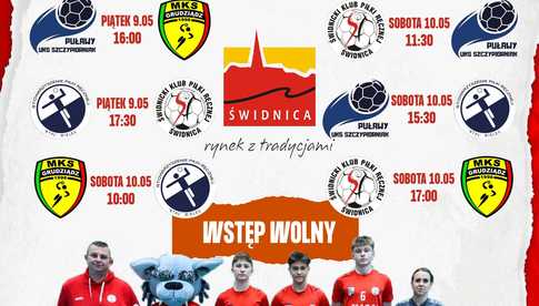 9-10.05, Świdnica: 1/8 Mistrzostw Polski młodzików w piłce ręcznej