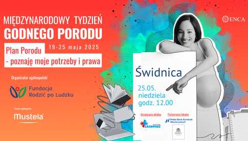 Świdnica: Tydzień Godnego Porodu – bezpłatne wydarzenie edukacyjne już 25 maja
