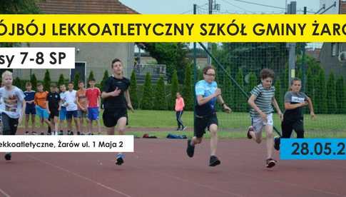 28.05, Żarów: Trójbój lekkoatletyczny szkół gminy Żarów - klasy 7-8