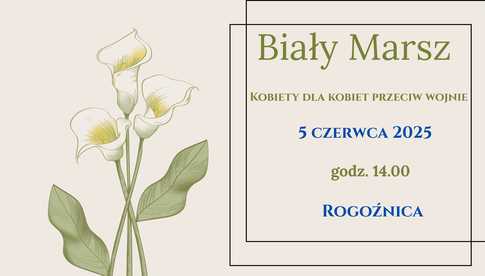Biały Marsz Pamięci w Rogoźnicy: „Kobiety dla kobiet przeciw wojnie”