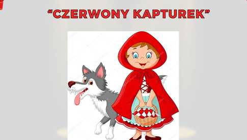 16.06, Żarów: Przedstawienie teatru Blaszany Bębenek Czerwony kapturek