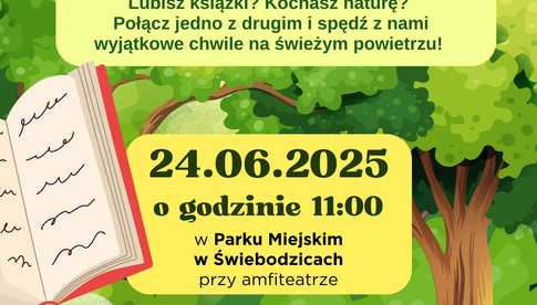 24.06, Świebodzice: Czytanie na Polanie