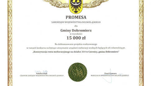 Rów w Czernicy do remontu