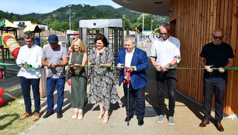 [FOTO] Otwarto nowy park wodny w Jedlinie-Zdroju! Atrakcji nie brakuje, a wstęp jest darmowy!