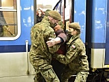 Żołnierze16 DBOT wspierają uchodźców z Ukrainy
